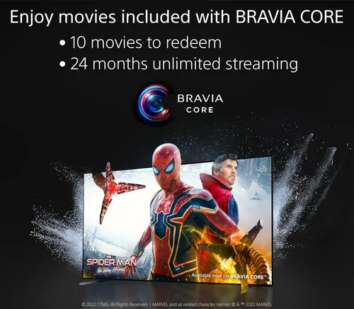 Vista 12 de Sony Televisor 4K Ultra HD de 42 pulgadas Serie A90K: BRAVIA XR OLED Smart Google TV con Dolby Vision HDR y características exclusivas