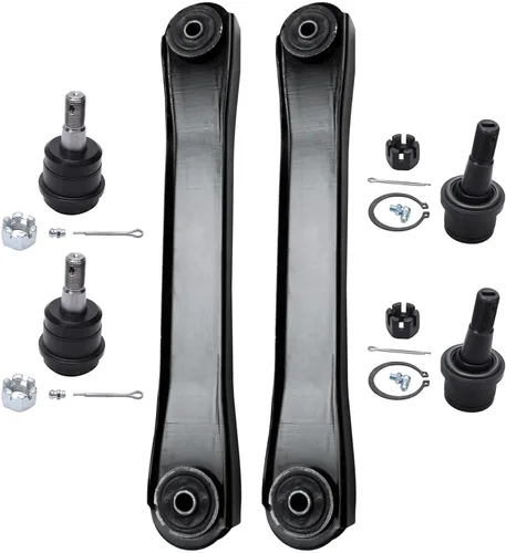 Vista 157 de Detroit Axle - Kit de brazos de control delanteros para Chevy GMC Silverado Sierra 1500 Avalanche Yukon Tahoe Escalade ESV EXT, 2 brazos de control