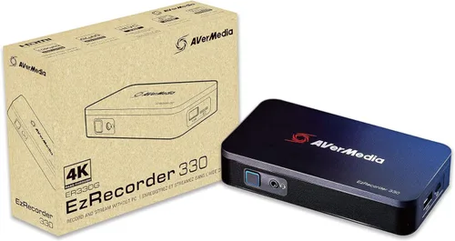 Vista 2 de AVerMedia EZRecorder 330G - Pase a través de 4K y grabación de video 1080p60, DVR con captura HDMI, convertidor digital, grabación programada, no se