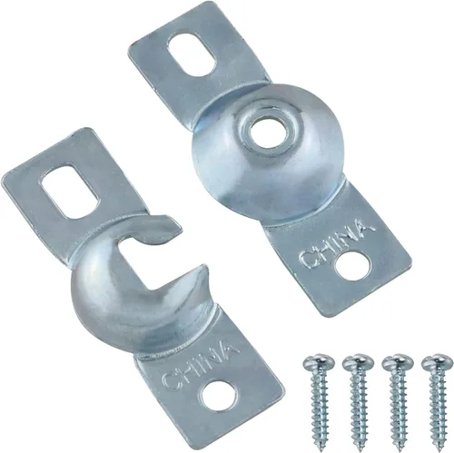 Vista 6 de Soporte de montaje para persiana enrollable para ventana, 1 par de soportes de montaje exterior con tornillos