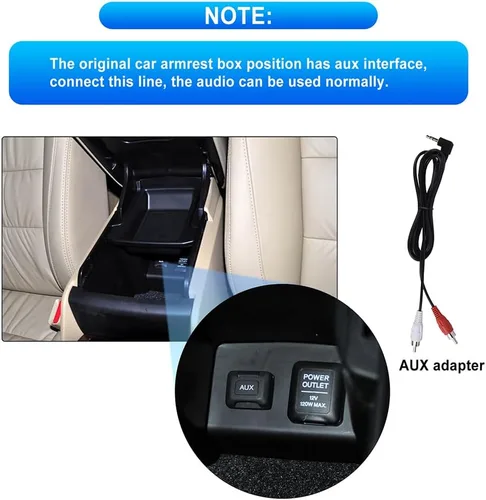 Vista 7 de Radio estéreo de coche 2G+64G para Honda Accord 8th 2008-2013 con Carplay inalámbrico Android Auto, unidad principal de pantalla táctil de 10.1