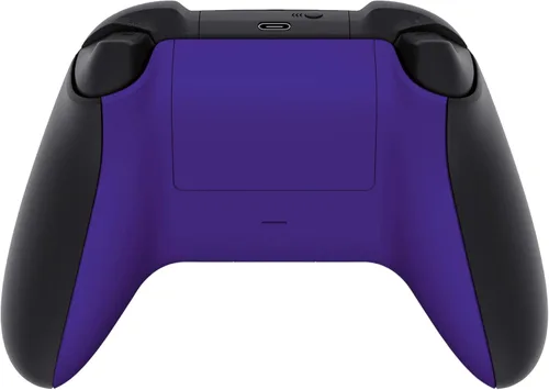 Vista 3 de eXtremeRate Carcasa trasera personalizada para controlador inalámbrico Xbox Core, cubierta de batería de repuesto púrpura y carcasa inferior