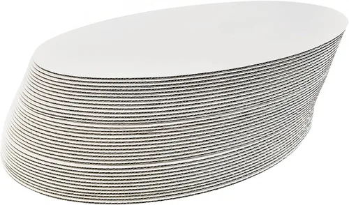 Vista 9 de ONE MORE [35 piezas] Tabla redonda para tartas de 12 pulgadas, desechable, base circular para tartas, base redonda revestida de 12 pulgadas, paquete