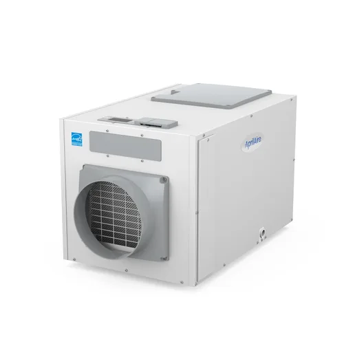 Vista 23 de AprilAire Deshumidificador E130 Pro de 130 pintas para toda la casa + control de montaje en pared modelo 76, deshumidificador de grado comercial