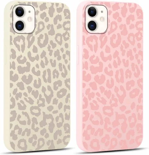 Vista 101 de Paquete de 2 fundas de teléfono con bonito estampado de guepardo para iPhone 7/8/SE 2020 / SE 2022 de 4.7 pulgadas, diseño de leopardo de lujo
