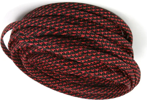 Vista 99 de Wenheww - Funda de cable trenzada expandible de PET, de 1.64 pies a 3/8 pulgadas, manga negra para organización de cables, protector de cable