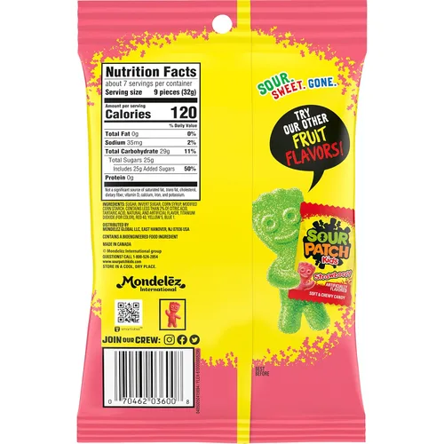 Vista 14 de Caramelos ácidos Sour Patch