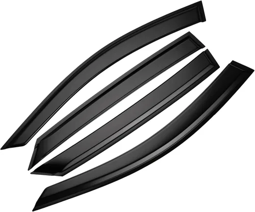 Vista 2 de 4 deflectores de protección contra la lluvia para ventana lateral con cinta adhesiva diseñados para Buick Envision 2021-2023, protector de humo