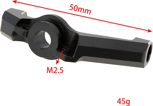 Vista 3 de MEUS RACING UTB18 Bujes C de latón 0.71 oz/pc para AXIAL UTB18 Capra Trail Buggy 1/18 RC Crawler #AXI212009, negro