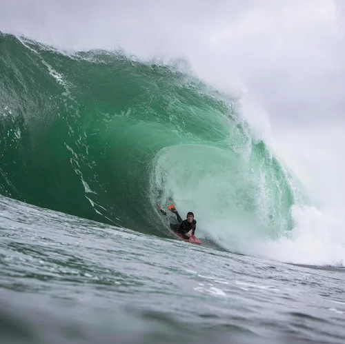 Vista 6 de Churchill Makapuu PRO - Aletas flotantes Aletas de ajuste cómodo Correa de amarre y correa de tobillo incluida Aletas patentadas de cola