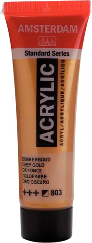 Vista 63 de Amsterdam Serie Estándar Tubo de Pintura Acrílica 120ml Azo Naranja 276 (17092762)