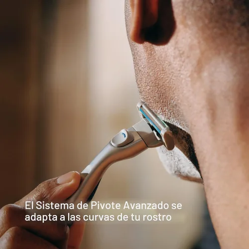 Vista 4 de Harry's-PLUS: Maquinilla de afeitar para hombre - Mango premium y cartucho de hoja de afeitar - Sistema de pivote avanzado - Kit de afeitado