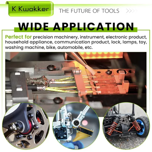 Vista 9 de Juego de 1160 piezas de tuercas y pernos M3 M4 M5 M6, 20 tamaños de 8 mm a 25 mm, pernos métricos de cabeza hexagonal con botón de rosca, chapa