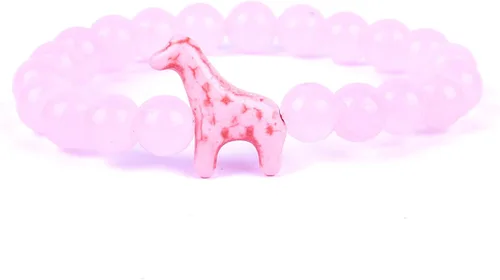 Fahlo Pulsera de seguimiento de jirafa – Sigue el viaje de una jirafa real – Apoya la conservación de la vida silvestre – Elástica, talla única para