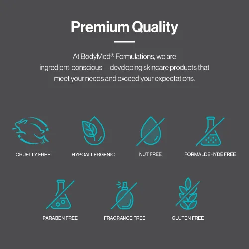 Vista 4 de BodyMed Formulations Loción de masaje, 8 oz. – Loción totalmente natural sin fragancia para terapia de masaje – Certificado Leaping Bunny