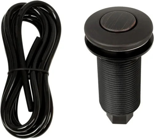 Vista 6 de Akicon - Interruptor de aire para eliminación de basura con manguera de aire, botón superior del fregadero de repuesto para interruptor de aire