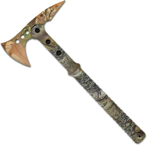 Vista 4 de Snake Eye Tactical Hacha de lanzamiento Tomahawk - Hacha táctica de lanzamiento con funda y hacha de lanzamiento de competencia (negro)