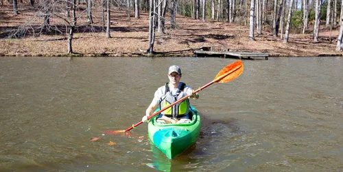 Vista 5 de Perception Flash 9.5 Sit Inside Kayak Soportes de caña y almacenamiento trasero 9 pies 6 pulgadas