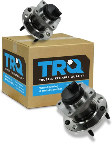 Vista 203 de Conjunto de rodamiento de rueda delantera de 2 piezas y buje TRQ Compatible con Pontiac Solstice 2006-2009 Saturn Sky 2007-2010
