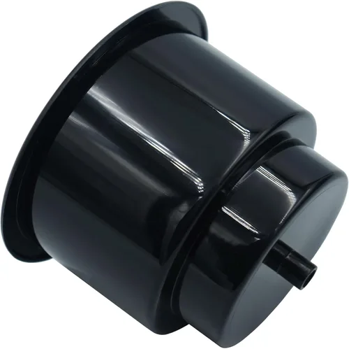Vista 4 de DNB Portavasos de Plástico Negro - 4 PCS Soportes para Bebidas de Inserción con Drenaje - Accesorios para Barco Marino Coche RV