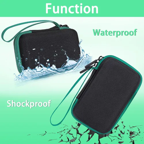 Vista 4 de Aenllosi Hard Carrying Case Compatible with Blaze Taito Super Pocket Arcade Gaming Handhled,Mesh Pocket for USB Cable & Evercade Cartridges(Case