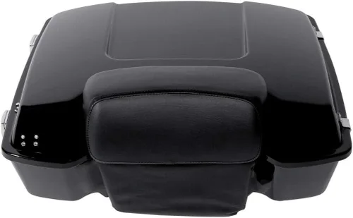 Vista 3 de Chopped Pack - Respaldo para maletero + estante de montaje individual para Harley Tour Pack Pak Touring Road King Road Glide Electra Glide Street