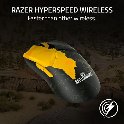 Vista 4 de Razer Viper V2 Pro HyperSpeed Mouse Inalámbrica para Juegos 59g Ultra Ligero - Interruptores Ópticos Gen-3 - Sensor Óptico de 30K DPI - 90 Horas