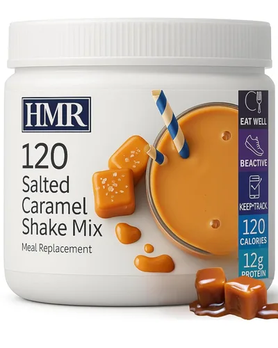 Vista 9 de HMR 120 batidos "clásicos" en polvo de reemplazo de comida Mezcla de batido de chocolate para apoyar la pérdida de peso saludable 0.44 oz