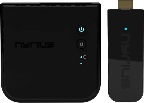 Vista 8 de Transmisor y receptor de video HDMI inalámbrico Aries Pro+ para transmitir video de 1080p hasta 165 pies desde laptop, PC, caja de cables, consola