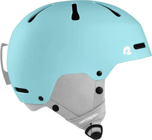 Vista 9 de Comstock Kids Ski & Snowboard Helmet with ABS Shell, EPS Impact Protection & 10 Cooling Vents - Adjustable Winter Sports Gear, Goggle Clip