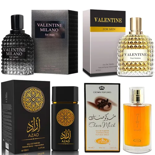 Vista 20 de A CENTER El set de regalo de colonia para hombre incluye océano azul, océano fresco, código increíble e invencible, 3.4 onzas líquidas cada uno