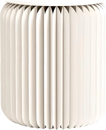 Vista 9 de Taburete plegable - Muebles para el hogar de 12 pulgadas, capacidad de carga de 660 lb. Taburete de papel plegable - Diseño ecológico de papel kraft