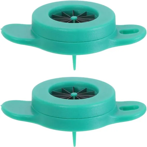 OSALADI Trituradora de cebolla verde Trituradora de cebolleta verde Cutte de cebolla verde con diseño de 12 cuchillas de acero inoxidable Cortador