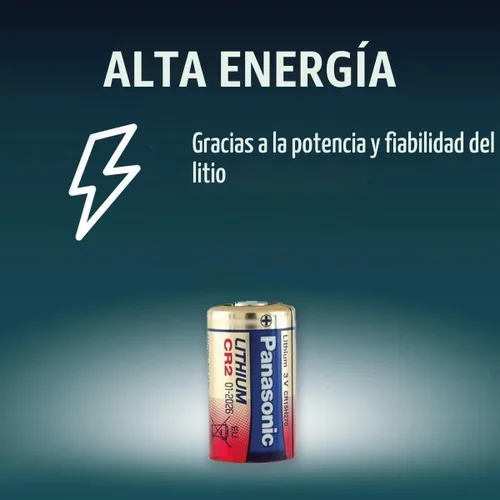 Vista 5 de Panasonic Batería de litio CR2