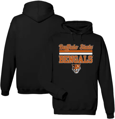 Vista 30 de License Champs Sudadera con capucha Merch oficial de la NCAA College Sudadera con capucha para hombre y mujer Logotipo de Bar Dorado atlético