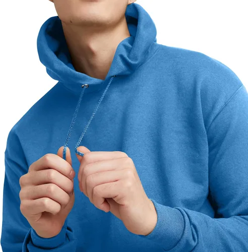 Vista 4 de Hanes Sudadera con capucha Ecosmart para hombre, sudadera de forro polar de peso medio, sudadera con capucha para hombre