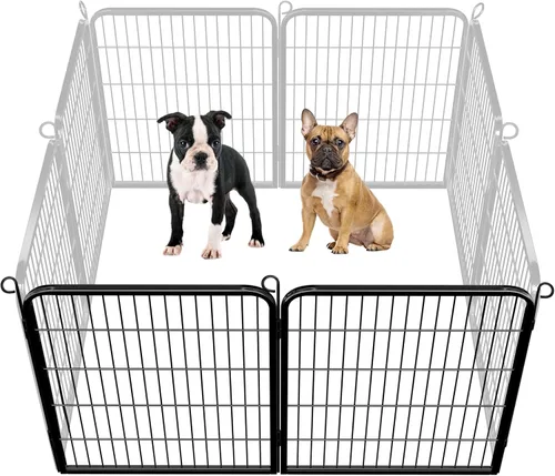 Topeakmart Corralito para perros al aire libre, corralito de ejercicio portátil para interiores y mascotas, para patio, caravana, camping, 32