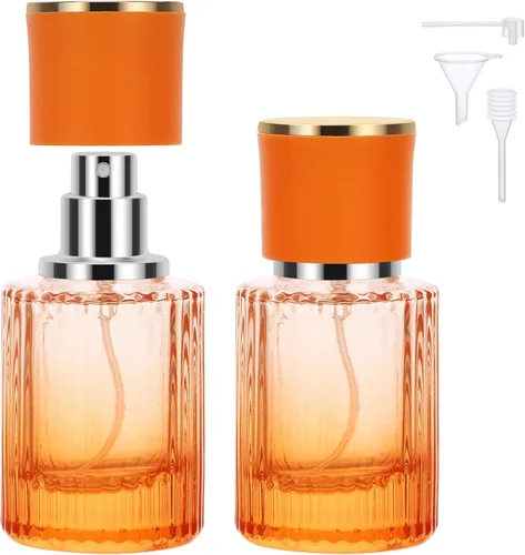 Vista 10 de Segbeauty Botellas de perfume de vidrio de 1 oz vacías, 2 piezas, botellas de perfume de viaje rellenables, botella de viaje de colonia de 1.0 fl
