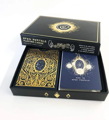Vista 2 de Open Portals Playing Cards & Oracle Deck (versión Lightside)