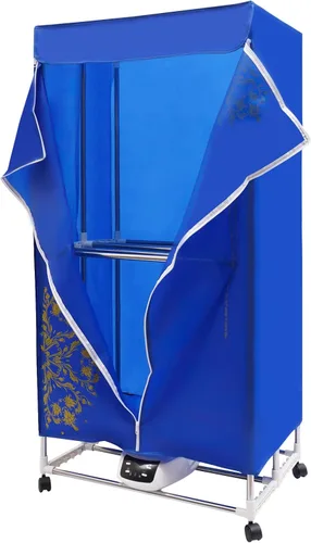 Vista 8 de Secadora de ropa, secadora de viaje, secadora de ropa eléctrica con controlador de temperatura, secadora plegable portátil para el hogar dormitorio