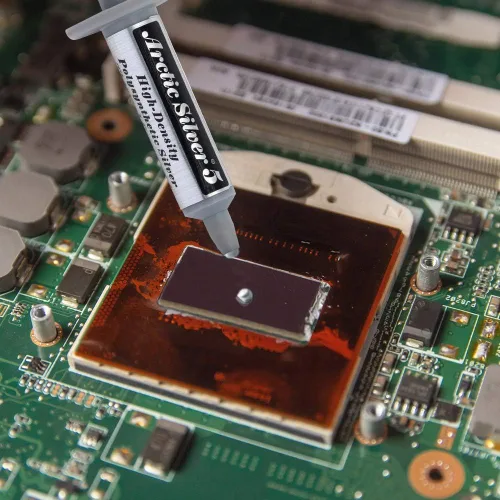 Vista 6 de Arctic Silver 5 - Pasta de compuesto de enfriamiento térmico de 0.12 oz de plata polisintética de alta densidad (AS5 3.5G con herramienta)