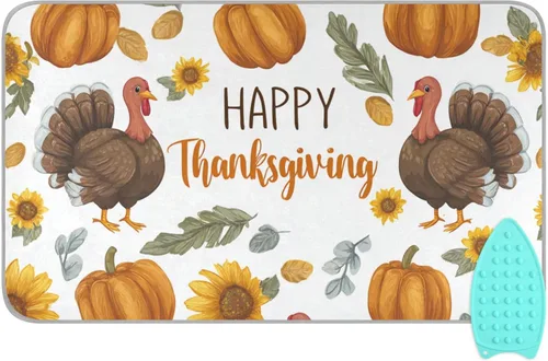 Vista 24 de Alfombrilla de planchar y almohadilla magnética resistente al calor, manta de planchado portátil de viaje, fundas para tabla de planchar de 27.6 x