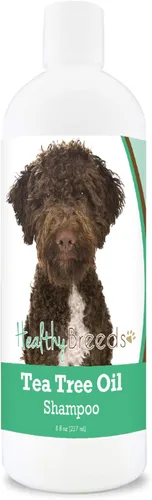 Vista 147 de Healthy Breeds Chow Chow Champú de aceite de árbol de té, formulado para pieles secas e irritadas, reduce la caspa, aroma de gaulteria, 8 onzas