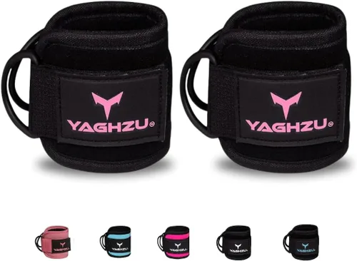 Vista 16 de Ankle Straps for Cable Machines Women, Glute Kickback Cable Machine Attachments, Gym Ankle Cuffs, Wrist Cuffs for Workout, Leg Training Accessory