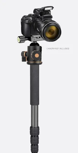 Vista 7 de Profesional Heavy Duty 72" Monopod/Unipod (doble cabezal opcional) para Nikon COOLPIX P900