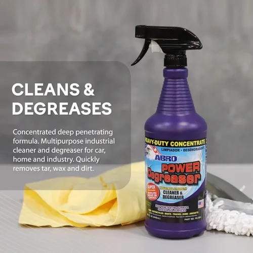 Vista 3 de ABRO Desengrasante de potencia resistente, desengrasante multifuncional de alto rendimiento para eliminación rápida y fácil de grasa, aceite