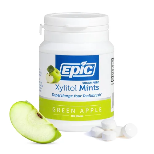 Vista 13 de Epic Mentas de Xilitol 100% - Sin Aspartamo, Sin Azúcar - Mentas con Sabor a Canela, 55 Piezas (Paquete de 5)