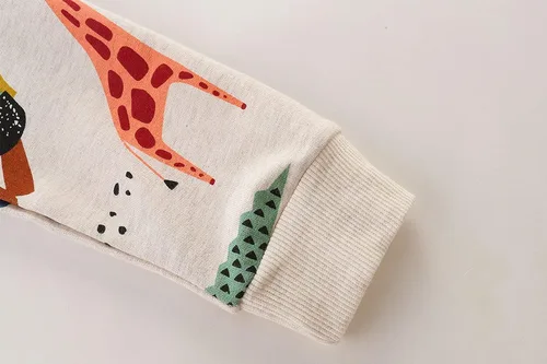 Vista 4 de Bumeex Sudaderas con cuello redondo para niños de 2 a 7 años