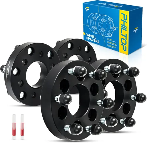 Vista 83 de PHILTOP Espaciador de rueda de 4 x 4, espaciadores de rueda de 1 pulgada para Polaris Trail Boss 330 2003-2013, Trail Blazer 250 1990-2006, Trail