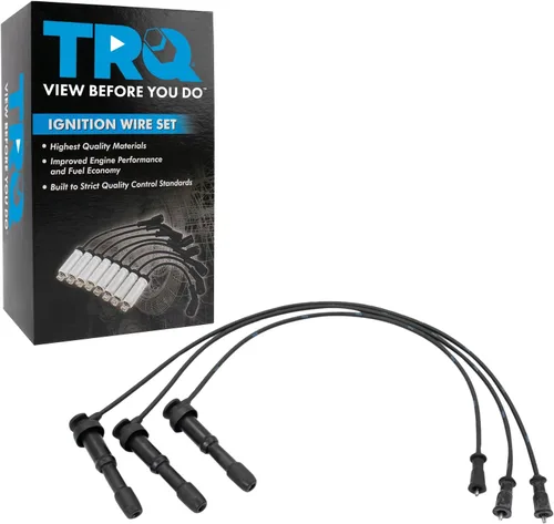 Vista 66 de TRQ Juego de cables de bujía de encendido del motor compatible con Hyundai Tucson Kia Sportage 2.7L Nrew